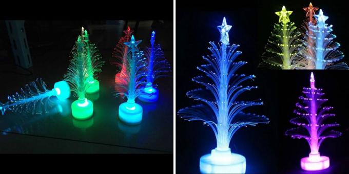 شجرة عيد الميلاد مع LED
