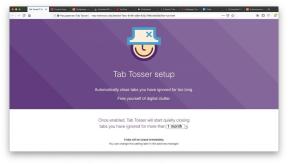 علامة التبويب Tosser لفايرفوكس يغلق علامات التبويب التي لم تستخدم